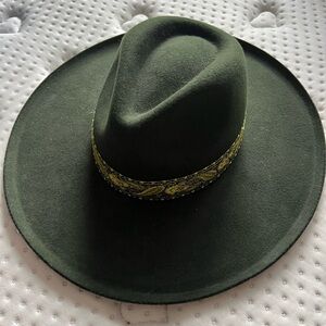 Lack Of Color Olive Hat